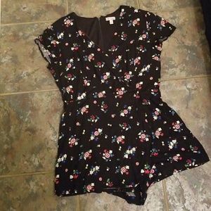 Captain America Floral Rhomper